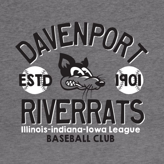 Davenport Riverrats by MindsparkCreative